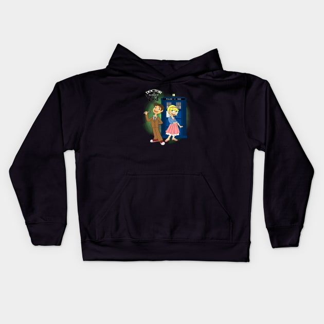 Doctor Vs the Forces of Evil Kids Hoodie by scoffin